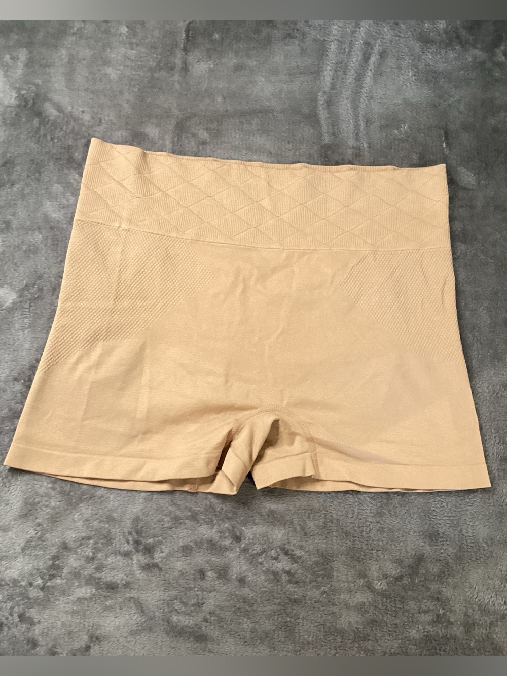 Curvy Necessities Shapewear Shorts in Beige